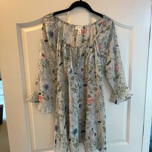 Babydoll Floral Maternity Dress